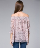 Flowers Printed silk georgette top